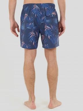 boardshort pt. barbati Fundango Bono Print Boardshorts albastru inchis 3
