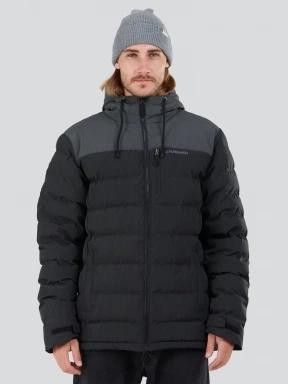 geaca matlasata de tranzitie pt. barbati Fundango Passat Padded Jacket gri 1