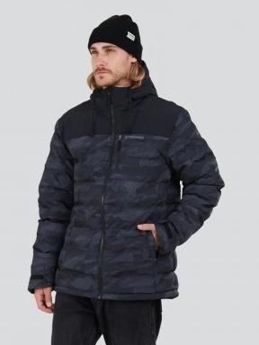 geaca matlasata de tranzitie pt. barbati Fundango Passat Padded Jacket negru 1
