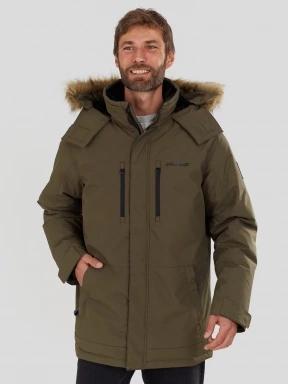 jacheta de iarna pt. barbati Fundango Spirit Parka Jacket oliv 1