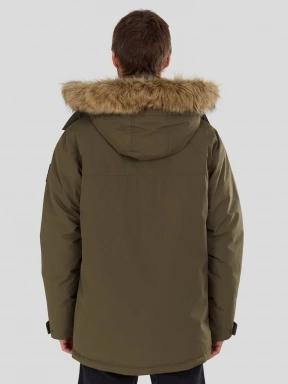 jacheta de iarna pt. barbati Fundango Spirit Parka Jacket oliv 3