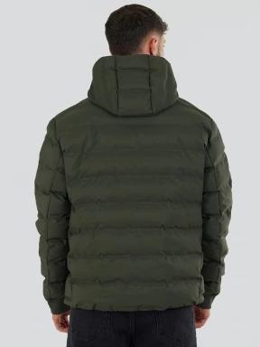 geaca matlasata de tranzitie pt. barbati Fundango Patriot Padded Jacket oliv 3