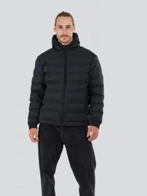 geaca matlasata de tranzitie pt. barbati Fundango Patriot Padded Jacket negru 1
