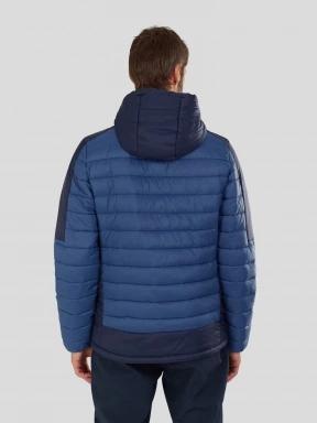 geaca matlasata de tranzitie pt. barbati Fundango Matt Hooded Jacket albastru 3
