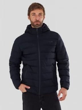 geaca matlasata de tranzitie pt. barbati Fundango Hubble Padded Jacket albastru inchis 1