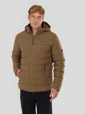 geaca matlasata de tranzitie pt. barbati Fundango Hubble Padded Jacket maro 1