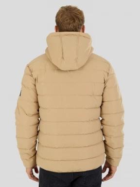 geaca matlasata de tranzitie pt. barbati Fundango Hubble Padded Jacket galben 3