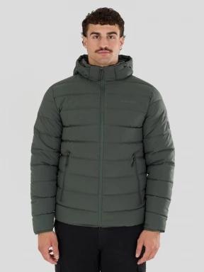 geaca matlasata de tranzitie pt. barbati Fundango Hubble Padded Jacket negru 1