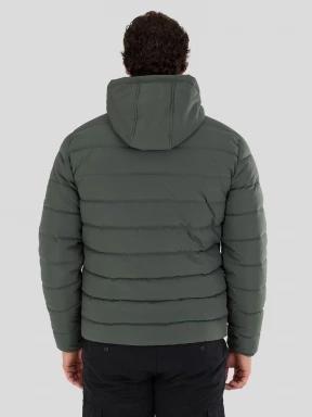 geaca matlasata de tranzitie pt. barbati Fundango Hubble Padded Jacket negru 3