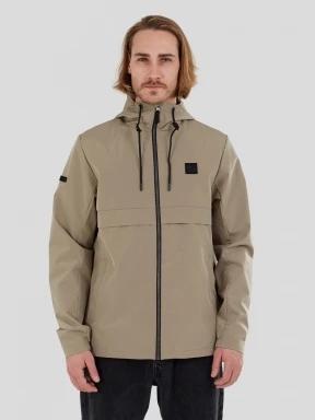 jacheta de primavara pt. barbati Fundango Clayton Casual Jacket nisip 1