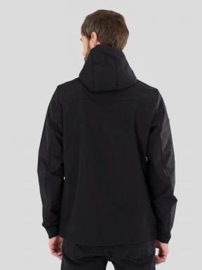 jacheta de primavara pt. barbati Fundango Clayton Casual Jacket negru 3