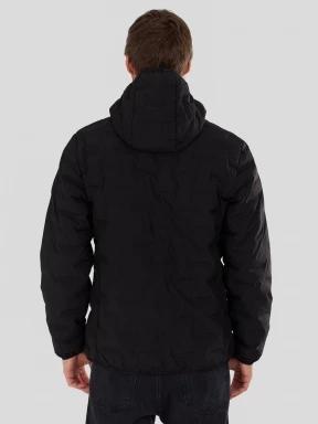 geaca de drumetie pt. barbati Fundango Smoke Eco Hooded Jacket negru 3