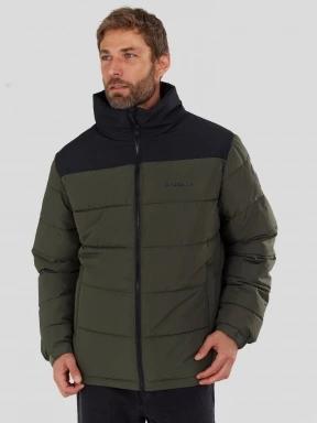jacheta de primavara pt. barbati Fundango Winton Jacket oliv 1