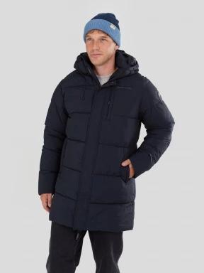 jacheta de iarna pt. barbati Fundango Arctic Puffer Jacket albastru inchis 1