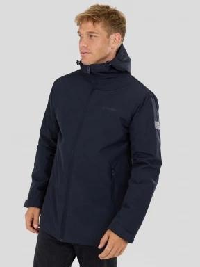 jacheta de primavara pt. barbati Fundango Millerton Jacket albastru inchis 1