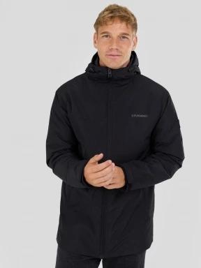 jacheta de primavara pt. barbati Fundango Millerton Jacket negru 1