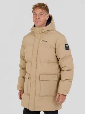 gaca de iarna matlasata pt. barbati Fundango Nordvik Parka Jacket galben 1