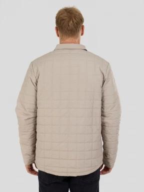 jacheta camasa pt. barbati Fundango Grido Padded Shirt Jacket nisip 3