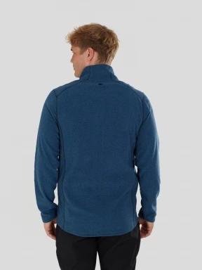 pulover polar pt. barbati Fundango Jeffrey Fullzip Fleece albastru inchis 3