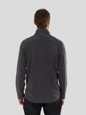 pulover polar pt. barbati Fundango Jeffrey Fullzip Fleece negru 3