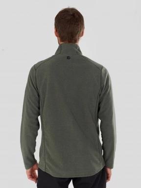 pulover polar pt. barbati Fundango Jeffrey Fleece Jacket oliv 3