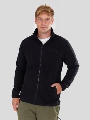 pulover polar pt. barbati Fundango Nestor II Fleece Jacket negru 1