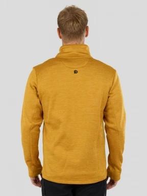 pulover polar pt. barbati Fundango Revolution Fleece Jacket galben 3