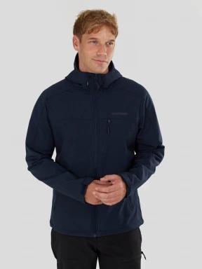 jacheta softshell pt. barbati Fundango Fairbanks Softhsell Jacket albastru inchis 1