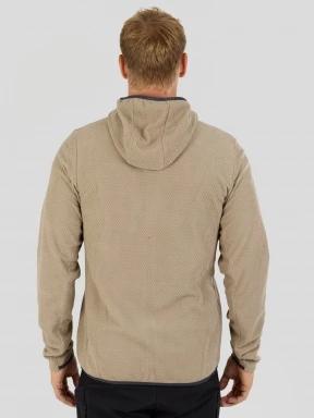 strat intermediar hibrid pt. barbati Fundango Nagano Full Zip Hoodie nisip 3