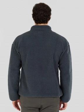 pulover polar pt. barbati Fundango Phoenix Fleece Jacket gri 3