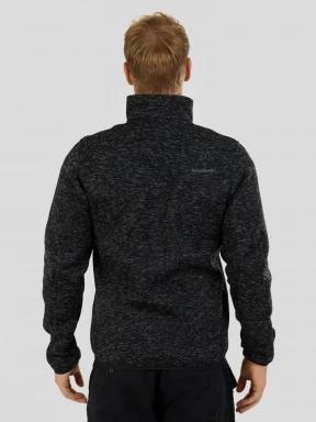 pulover polar pt. barbati Fundango Cruz Knit Fleece Jacket gri 3