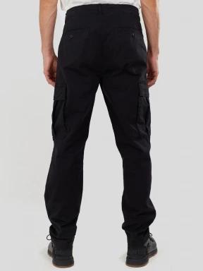 pantaloni cargo pt. barbati Fundango Chuck Cargo Pants negru 3
