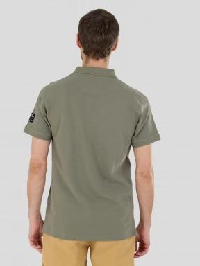 tricou cu guler pt. barbati Fundango Insignia Poloshirt verde 3