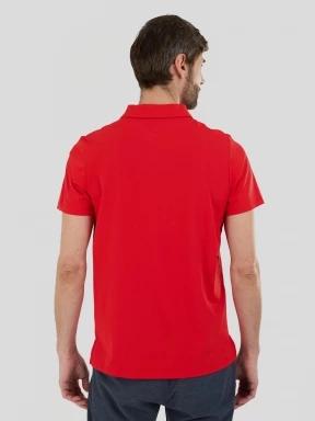 tricou de sport, cu guler pt. barbati Fundango Zeno II Tech Poloshirt rosu 3