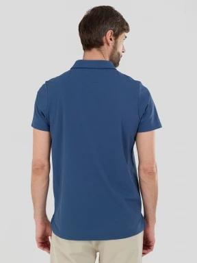 tricou de sport, cu guler pt. barbati Fundango Zeno II Tech Poloshirt albastru inchis 3