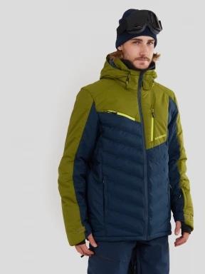 geaca de schi pt. barbati Fundango Willow Padded Jacket verde 1