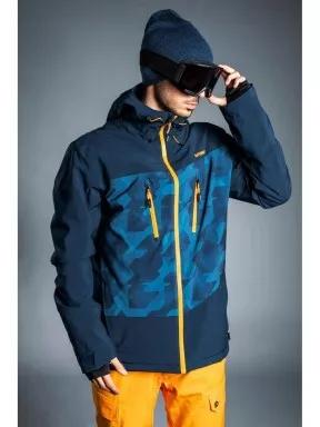 geaca de schi pt. barbati Fundango PRIVET Allmountain Jacket albastru inchis 1