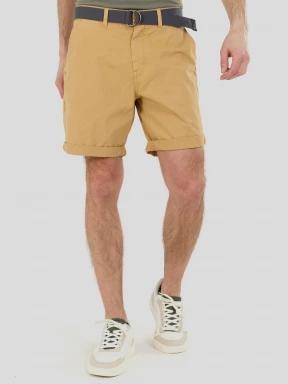 pantaloni scurti pt. barbati Fundango North Shore Chino Shorts galben 1