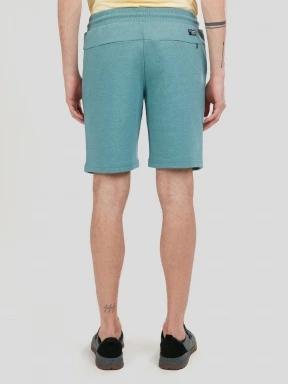 pantaloni scurti de trening pt. barbati Fundango Delon Sweatshorts verde 3