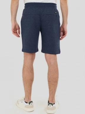 pantaloni scurti de trening pt. barbati Fundango Delon Sweatshorts albastru inchis 3