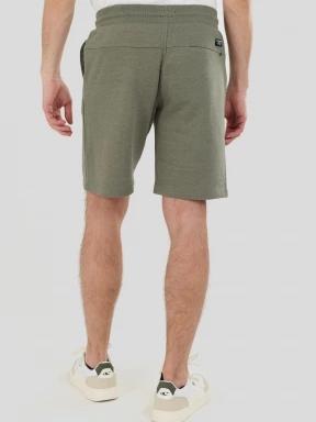 pantaloni scurti de trening pt. barbati Fundango Delon Sweatshorts verde 3