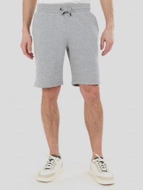 pantaloni scurti de trening pt. barbati Fundango Delon Sweatshorts gri 1