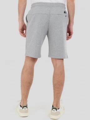 pantaloni scurti de trening pt. barbati Fundango Delon Sweatshorts gri 3