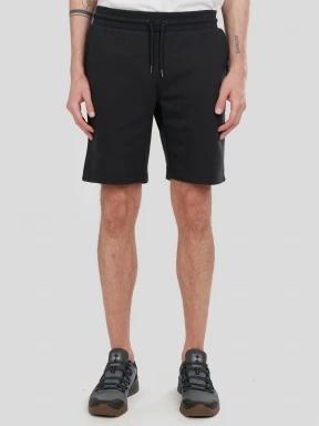 pantaloni scurti de trening pt. barbati Fundango Delon Sweatshorts negru 1