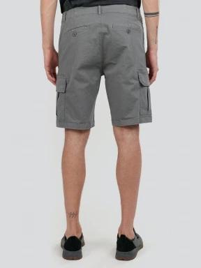 pantaloni scurti cu buzunare laterale pt. barbati Fundango Zack Cargo Shorts oliv 3