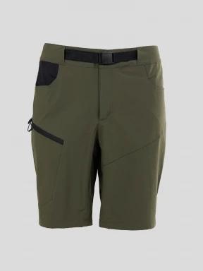 pantaloni scurti pentru drumetii pt. barbati Fundango Roger Trekking Shorts verde 1