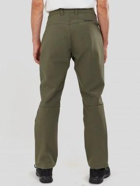 pantaloni softshell pt. barbati Fundango Akira II Softshell Pants oliv 3