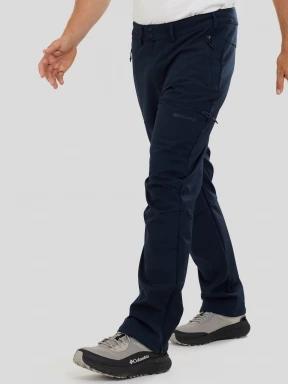pantaloni softshell pt. barbati Fundango Akira II Softshell Pants albastru inchis 1