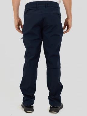 pantaloni softshell pt. barbati Fundango Akira II Softshell Pants albastru inchis 3