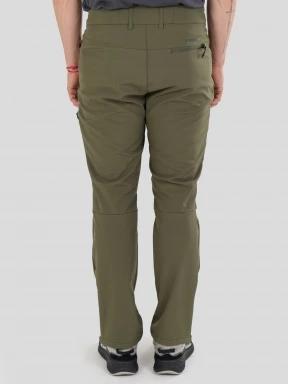 pantaloni softshell pt. barbati Fundango Akira II Softshell Pants oliv 3